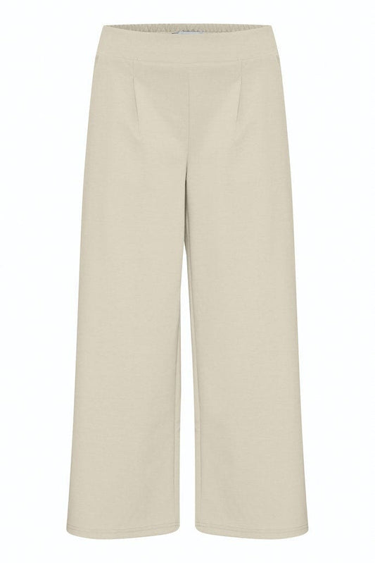 Kate Sus Wide Trousers in Doeskin Trousers Ichi 
