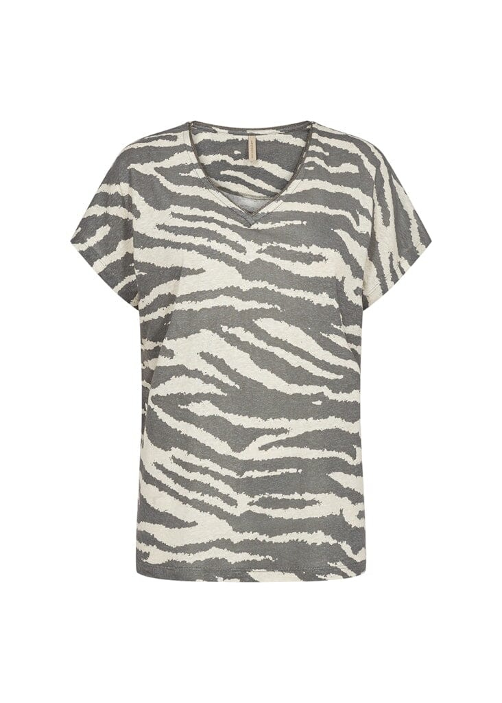 Lenise T-Shirt in Misty Combi T-Shirt Soyaconcept 