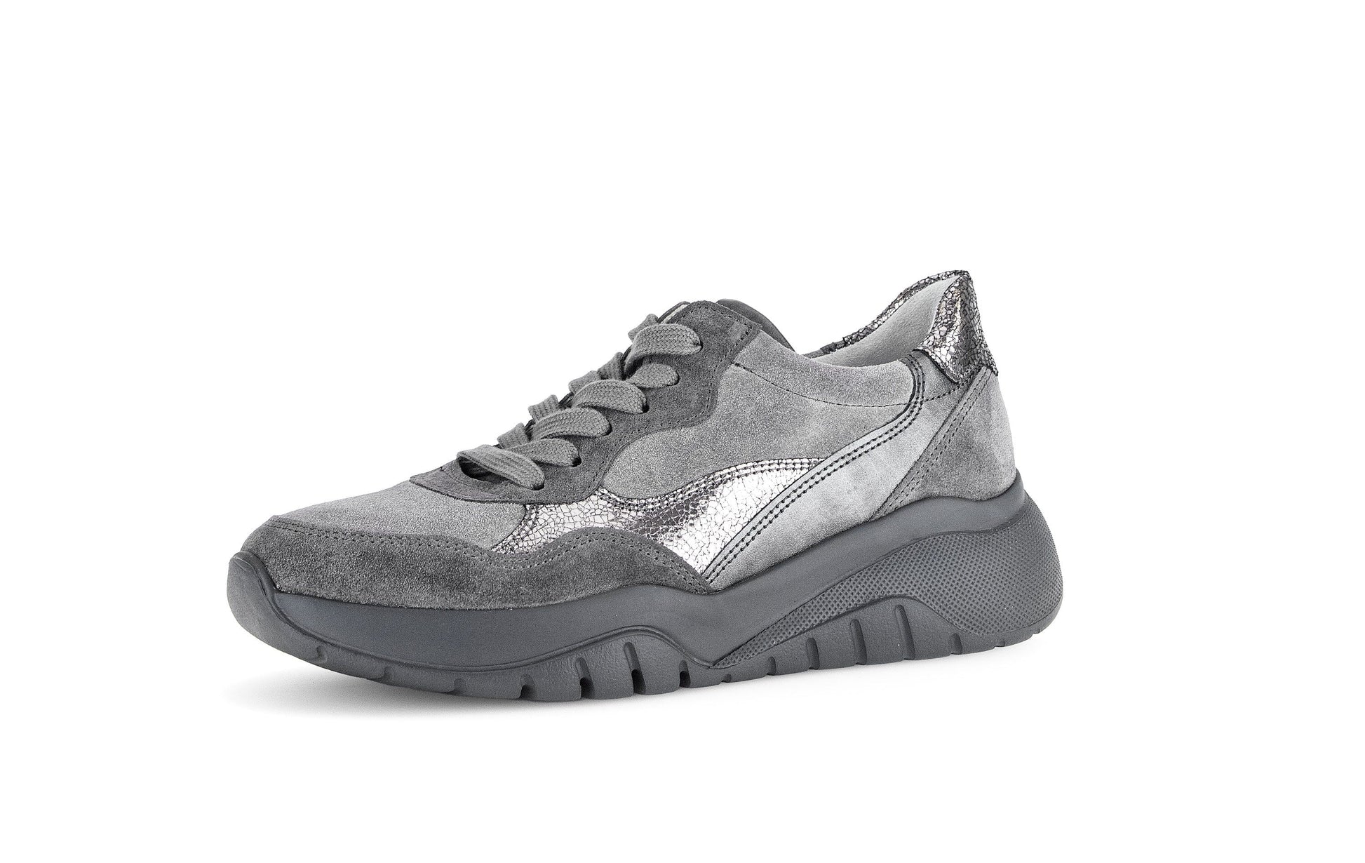 Low Top Sneaker in Grey Footwear Gabor 