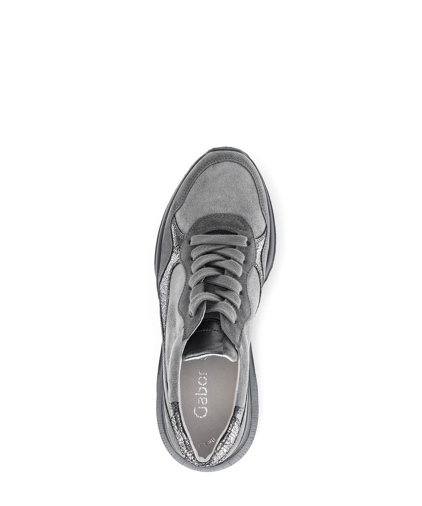 Low Top Sneaker in Grey Footwear Gabor 