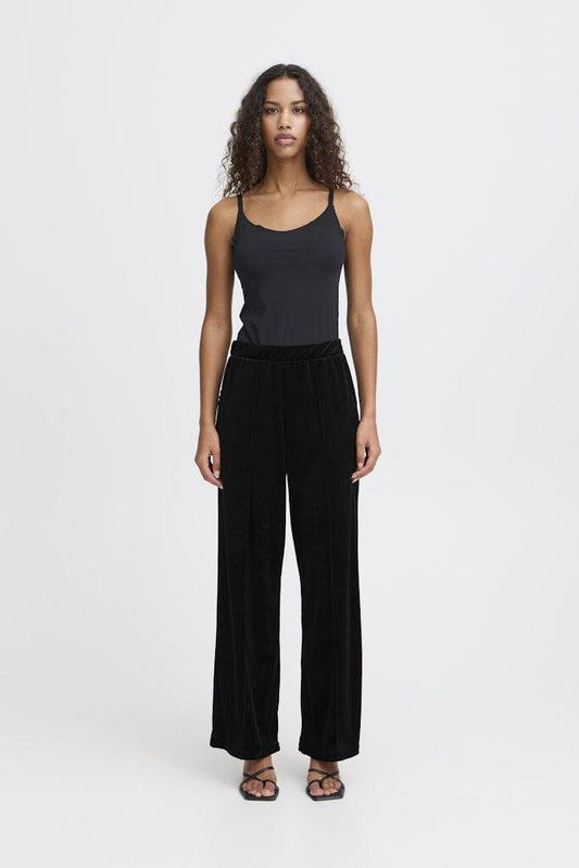 Nana Trousers in Black Trousers Ichi 