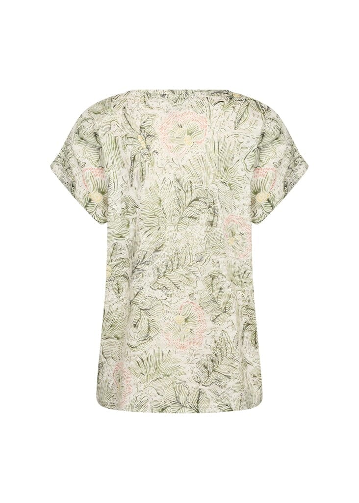 Panike T-Shirt in Thyme Combi T-Shirt Soyaconcept 
