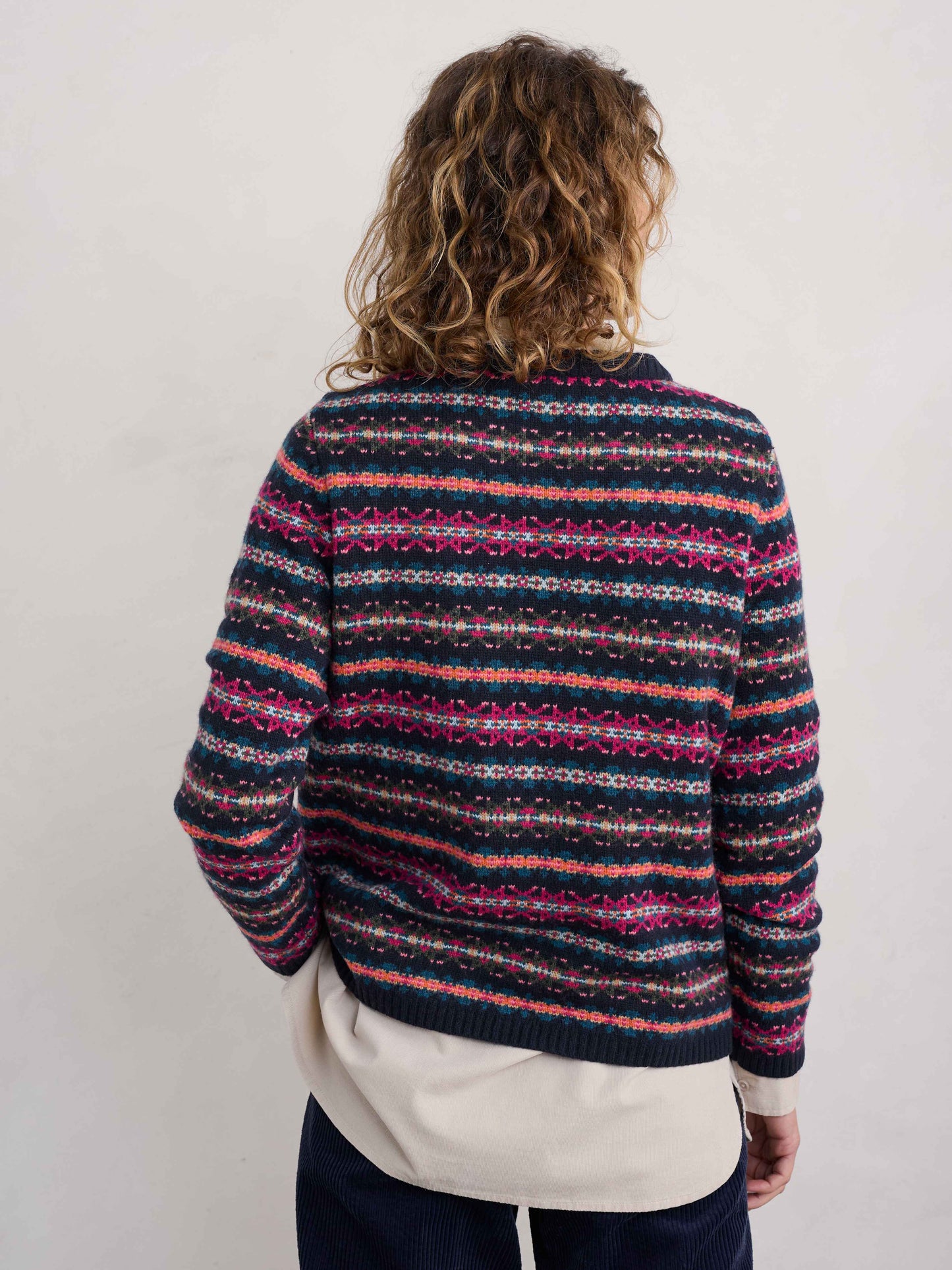 Percella Cove Jumper in Palace Cove Maritime Multi Jumper Seasalt 