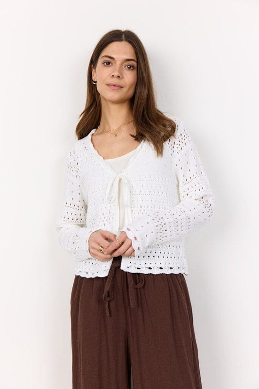 Perry Cardigan in White Cardigan Soyaconcept 