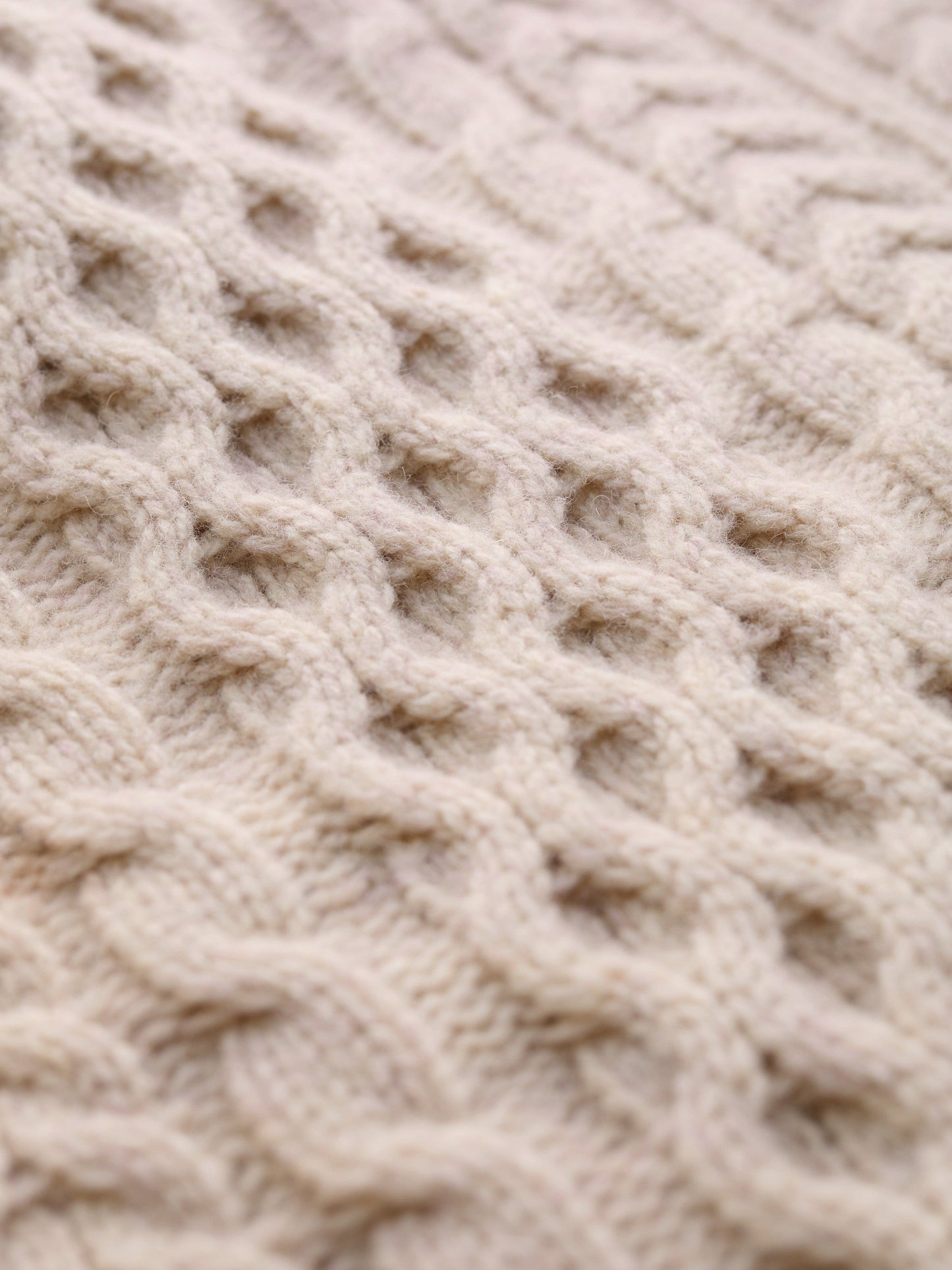 Pine Forest Jumper in Aran Jumper Seasalt 