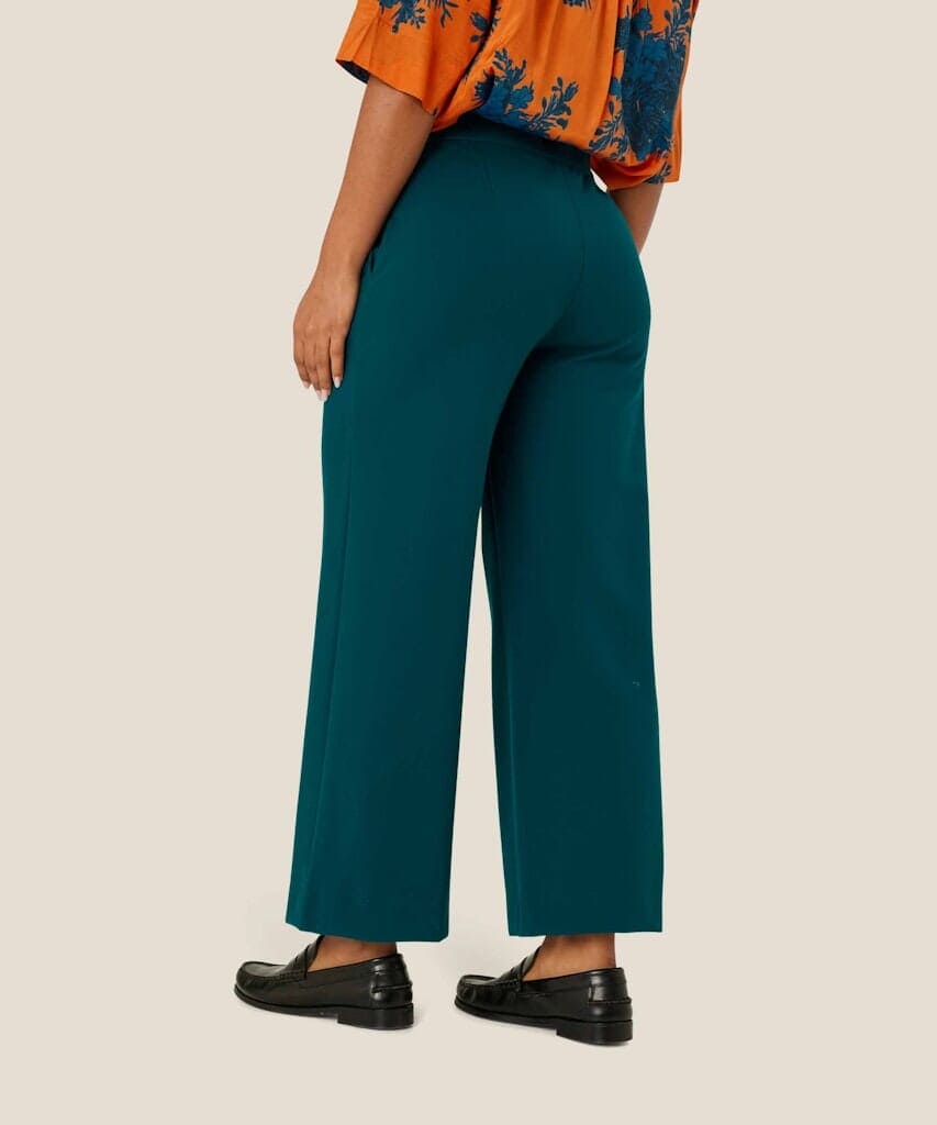 Prisca Wide Trousers in Reflect Pond Trousers Masai 