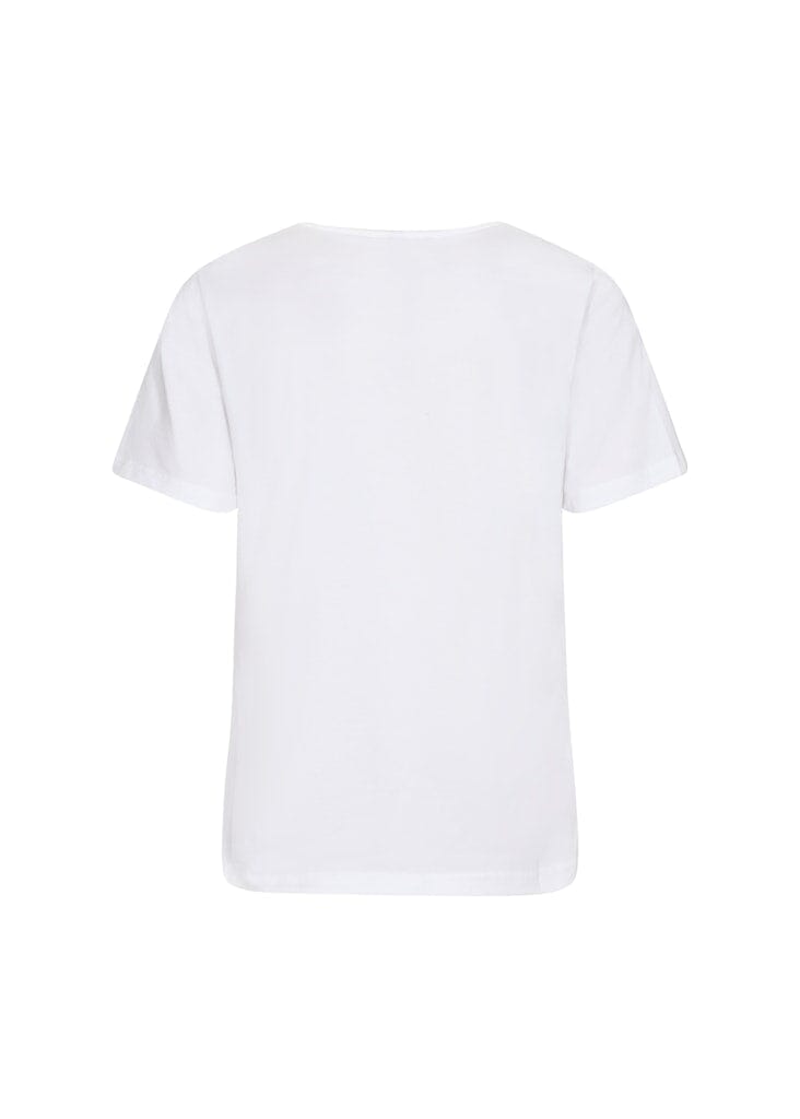 Pylle T-Shirt in White T-Shirt Soyaconcept 