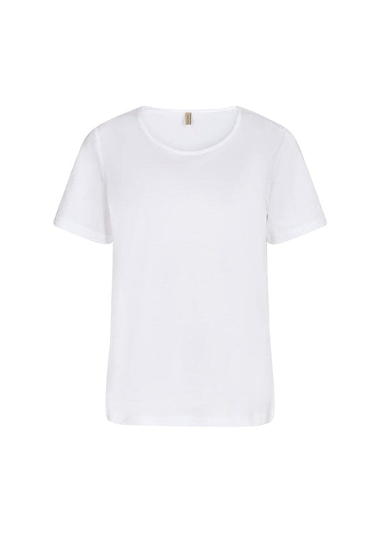 Pylle T-Shirt in White T-Shirt Soyaconcept 