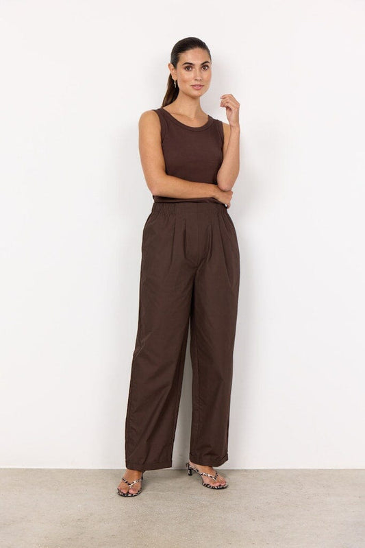 Rachelle Pants in Hot Fudge Pants Soyaconcept 