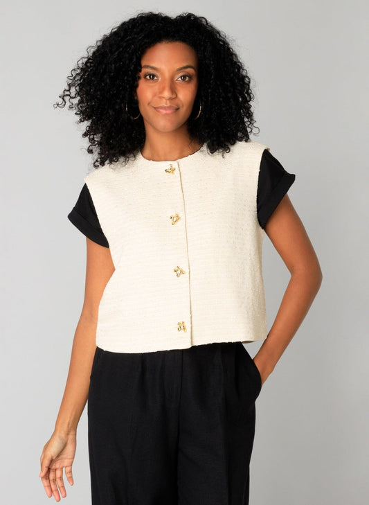 Sabela Top in Raw White Top Yest 