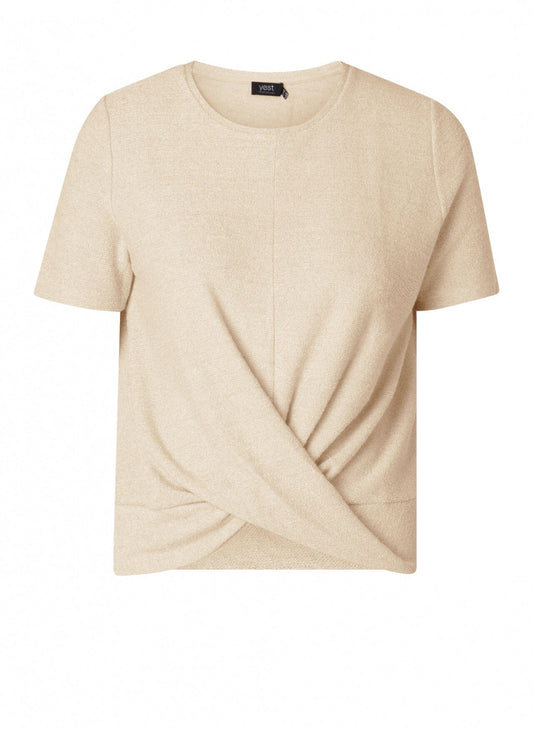 Sam Top in Bleached Sand Top Yest 