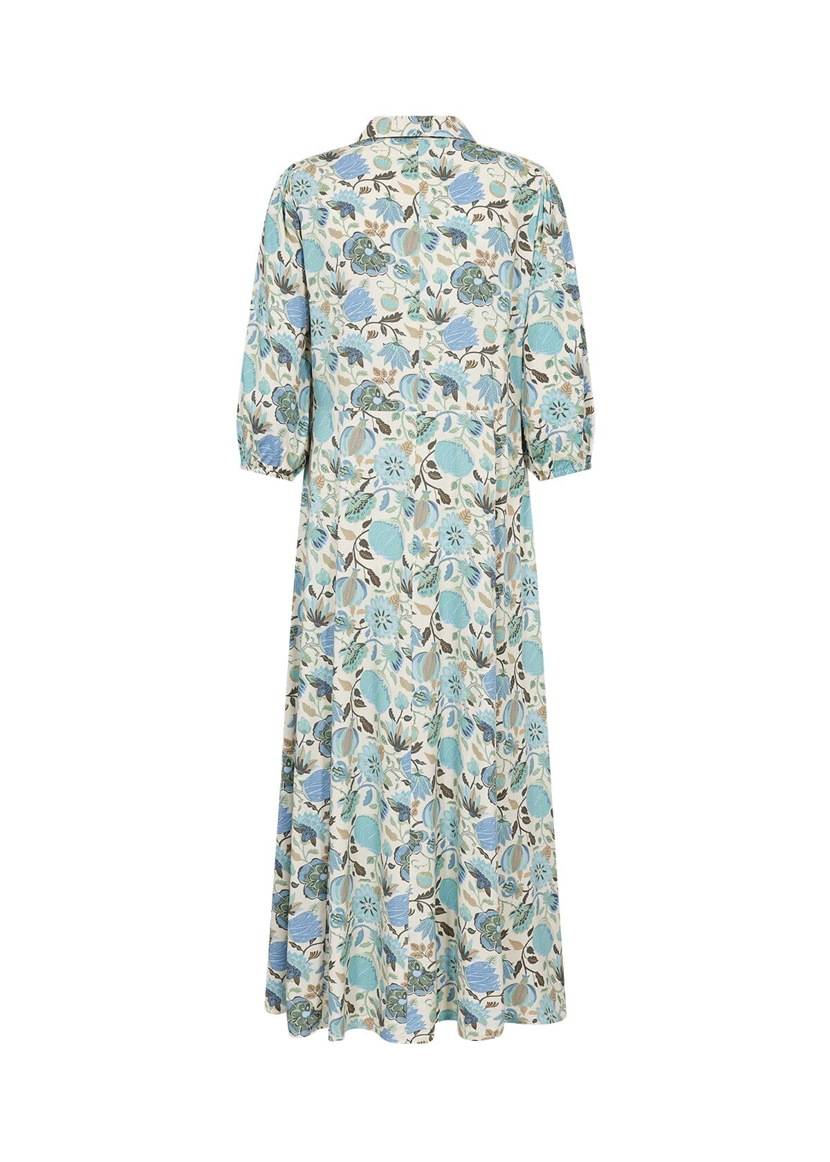 Sammy Dress in Crystal Blue Combi Dress Soyaconcept 