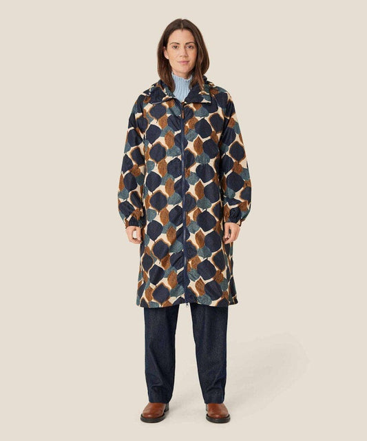 Trina Long Sleeve Coat in Moonlit Ocean Coat Masai 