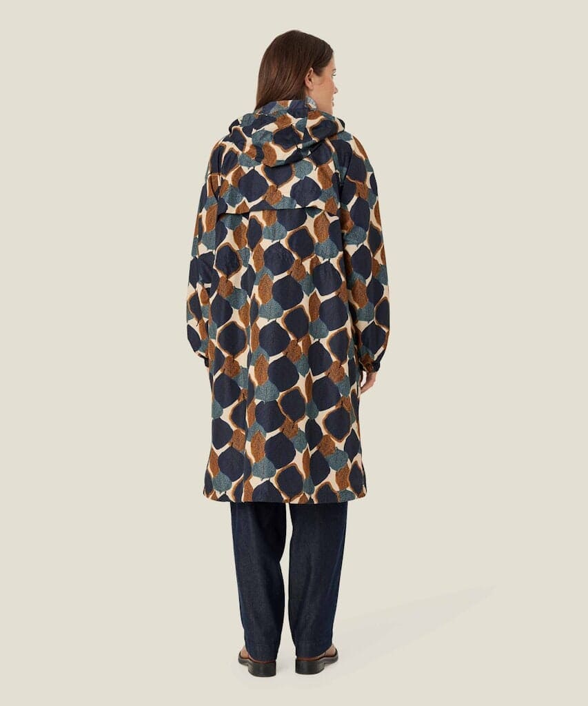 Trina Long Sleeve Coat in Moonlit Ocean Coat Masai 