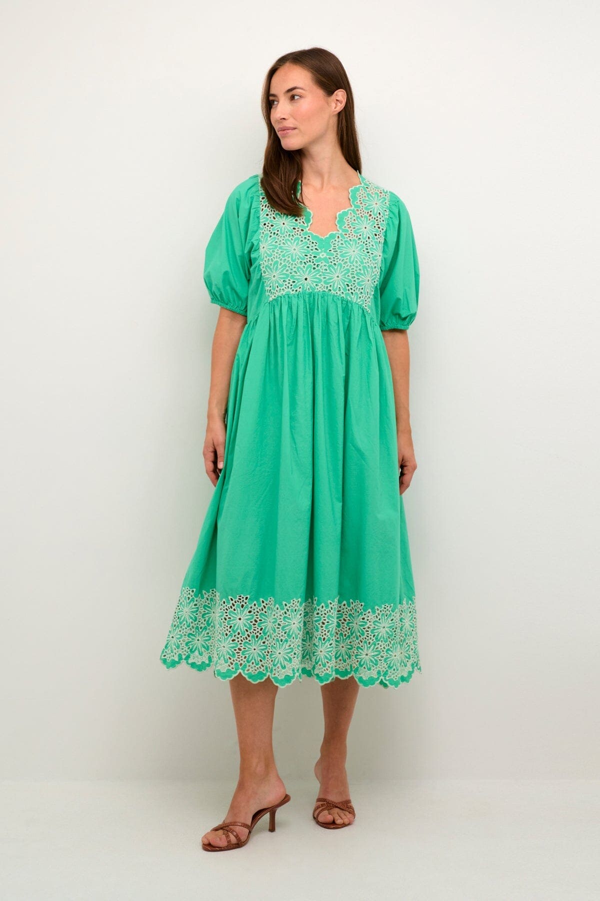Valda Dress in Green Dress Culture 