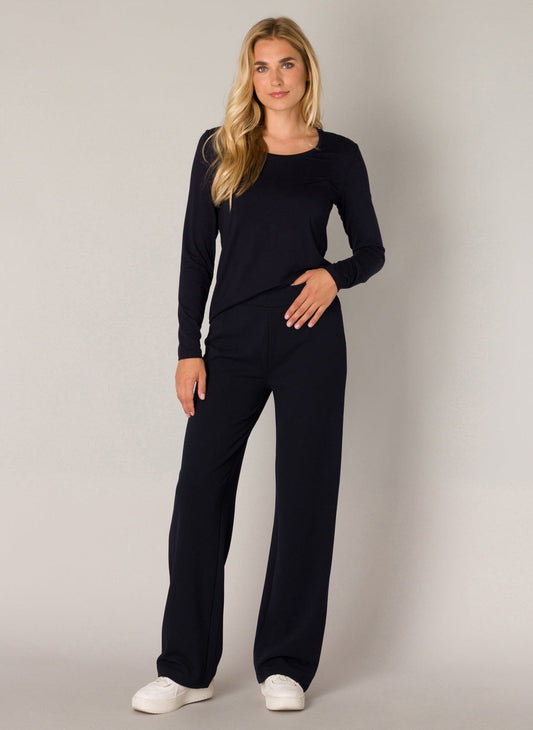 Yarah Trousers in Dark Blue Trousers Base Level 