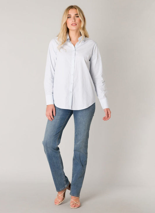 Yune Long Sleeve Shirt in Light Blue Shirt Base Level 