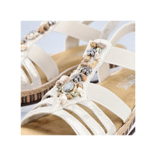 Load image into Gallery viewer, Aleria Sandal in Beige Gold Sandal Rieker 
