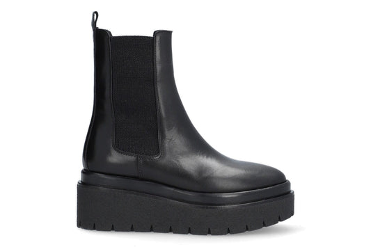 Amiri Leather Slip On Boot in Black Footwear ALPE 