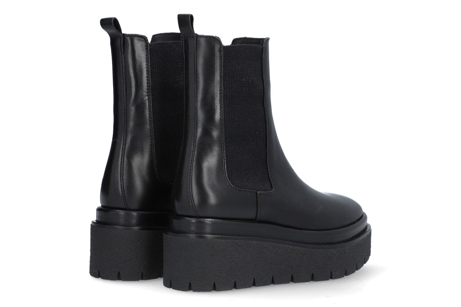 Amiri Leather Slip On Boot in Black Footwear ALPE 