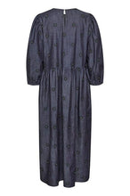 Load image into Gallery viewer, Anilla 3/4 Sleeve Dress in Blue Wash Dress Culture 
