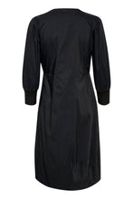 Load image into Gallery viewer, Antoinette 3/4 Sleeve Dress in Black Dress Culture 
