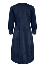 Load image into Gallery viewer, Antoinette 3/4 Sleeve Dress in Blue Iris Dress Culture 
