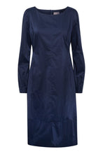 Load image into Gallery viewer, Antoinette Long Sleeve Dress in Blue Iris Dress Culture 
