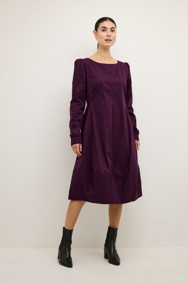 Antoinette Long Sleeve Dress in Winetasting Dress Culture 