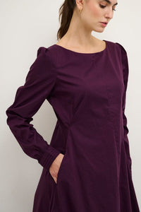 Antoinette Long Sleeve Dress in Winetasting Dress Culture 