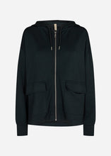 Load image into Gallery viewer, Banu Hoodie Sweatshirt in Black Sweatshirt Soyaconcept 
