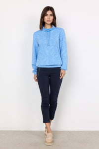 Banu Sweatshirt in Bright Blue Combi - Renaissance Boutiques Ireland