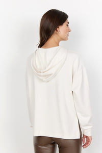 Banu Sweatshirt with Pockets in Cream Sweatshirt Soyaconcept 
