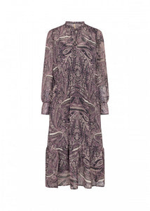 Belinde Midi Dress in Violet Mist Dress Soyaconcept 