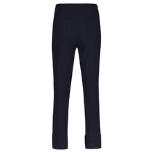 Load image into Gallery viewer, Bella Ankle Grazer Stretch Trouser in Navy - Renaissance Boutiques Ireland

