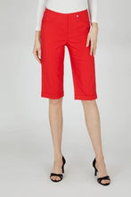 Load image into Gallery viewer, Bella Knee Length Trouser in Tomato Red Trousers Robell 
