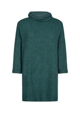 Load image into Gallery viewer, Biara Sweatshirt in Shady Green Melange Sweatshirt Soyaconcept 

