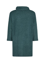 Load image into Gallery viewer, Biara Sweatshirt in Shady Green Melange Sweatshirt Soyaconcept 
