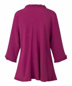 Birgit 3/4 Sleeve Top in Wild Aster Top Masai 