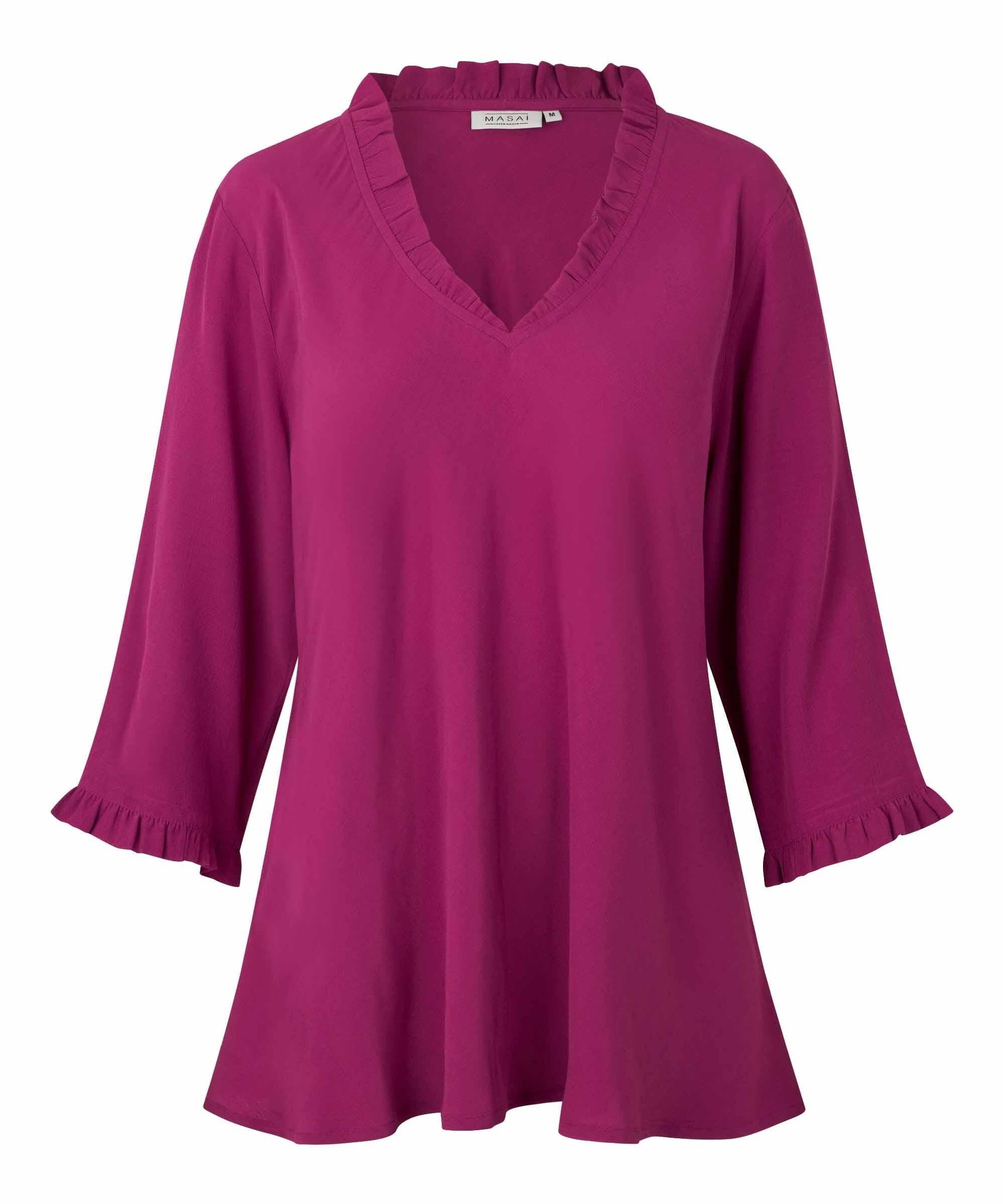 Birgit 3/4 Sleeve Top in Wild Aster Top Masai 