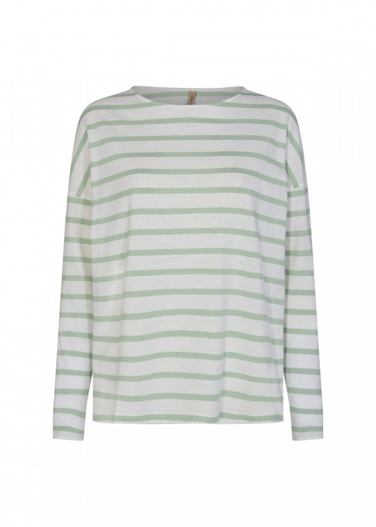 Camelia T Shirt in Frosty Green T-Shirt Soyaconcept 