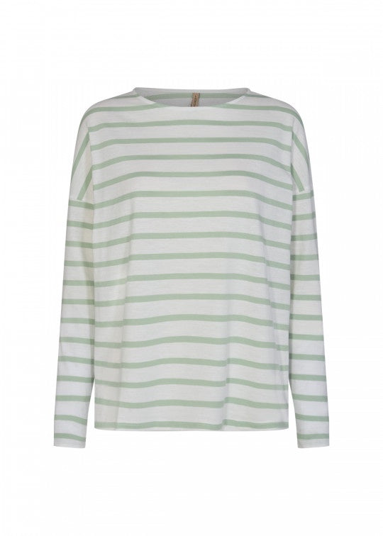 Camelia T Shirt in Frosty Green T-Shirt Soyaconcept 