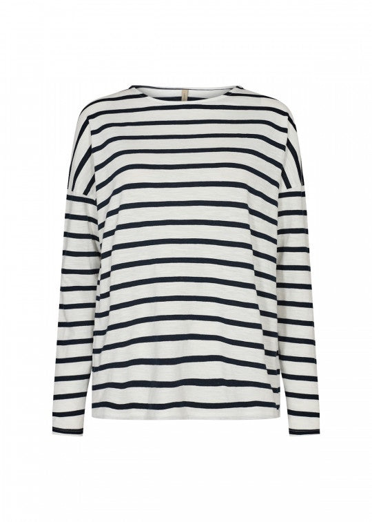 Camelia T Shirt in Navy T-Shirt Soyaconcept 
