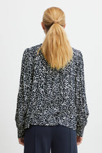 Load image into Gallery viewer, Carolina Shirt in Total Eclipse Blue Shirt Ichi 
