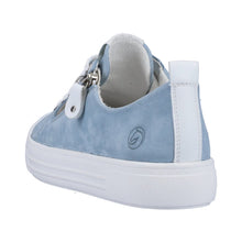 Load image into Gallery viewer, Classic High Zip Sneaker in Powder Blue Sneaker Remonte 
