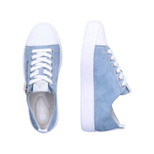 Load image into Gallery viewer, Classic High Zip Sneaker in Powder Blue Sneaker Remonte 
