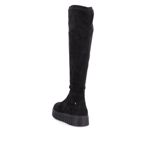Classic Knee High Boot in Black Footwear Rieker 