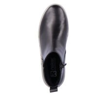 Load image into Gallery viewer, Classic Leather Boot with Zipper in Black Footwear Rieker 
