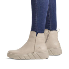 Load image into Gallery viewer, Classic Suede-Look Boot with Zipper in Pink Footwear Rieker 
