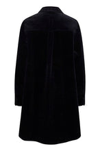 Load image into Gallery viewer, Cordelia Shirt Dress in Black Dress Culture 
